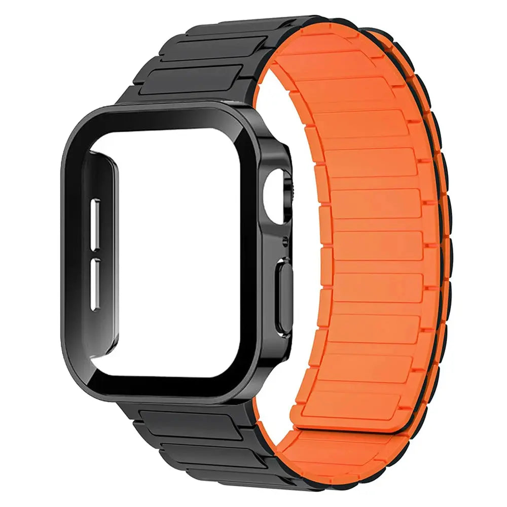 MagnaFlex Pro Magnetic Loop Band & Tempered Glass Case