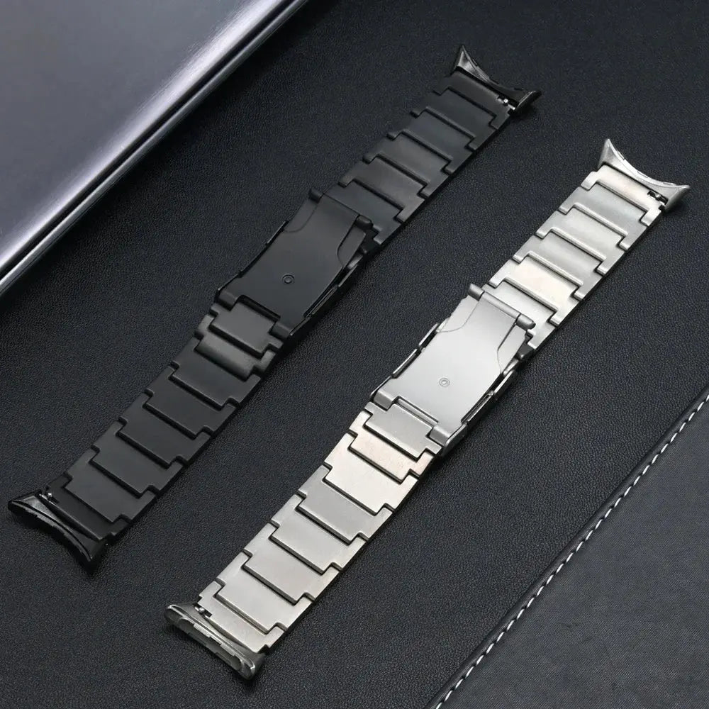 Titanium Strap for Google Pixel Watch 3 41mm 45mm Wristband Bracelet Replaced Accessories for Google Pixel Watch 1/2 41mm Band Pinnacle Luxuries