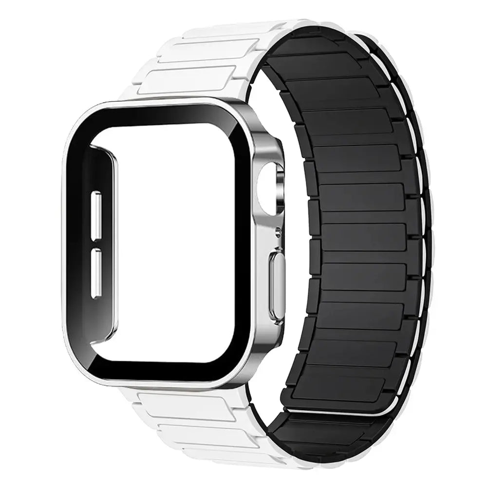 MagnaFlex Pro Magnetic Loop Band & Tempered Glass Case