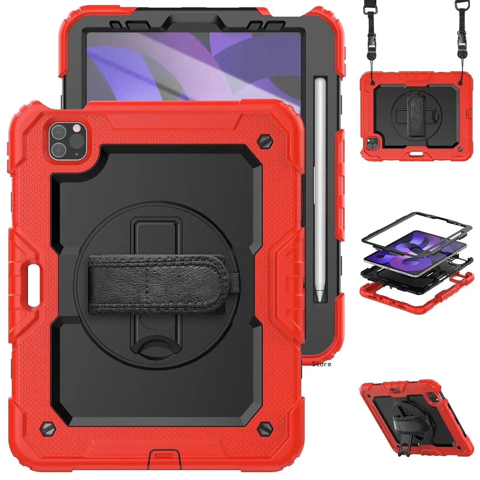 RhinoArmor Heavy Duty Rugged Case for 2024 iPad Air 11 & iPad Air 13