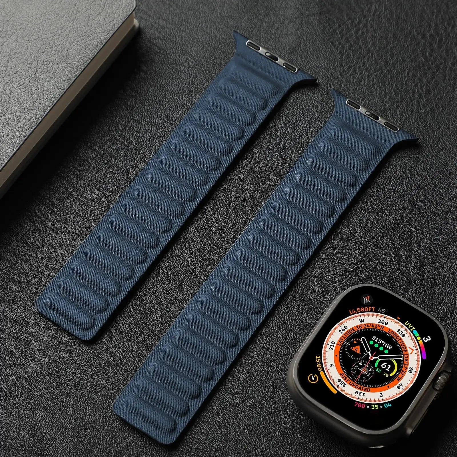 Magnetic loop Band For Apple Watch Straps 44mm 40mm 45mm 46mm 49 41 Original FineWoven bracelet iWatch Series 9 8 SE 7 10 Ultra2 Pinnacle Luxuries