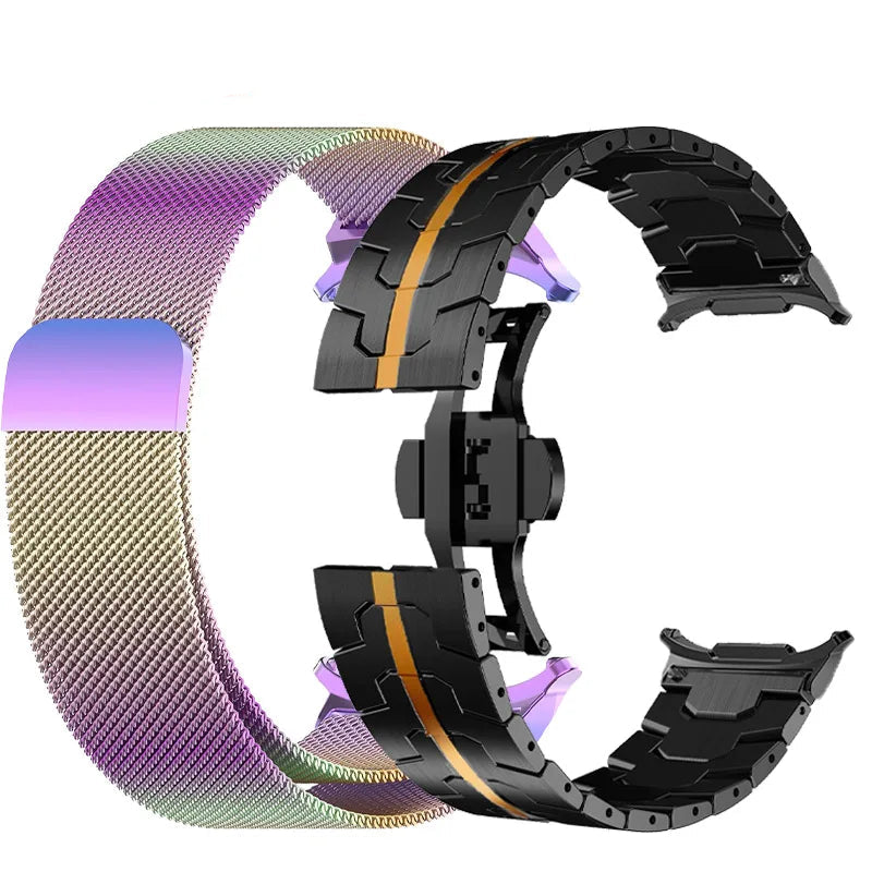 Titanium DuoFlex Band Set – The Ultimate 2-in-1 Upgrade for Samsung Galaxy Watch Ultra 47mm