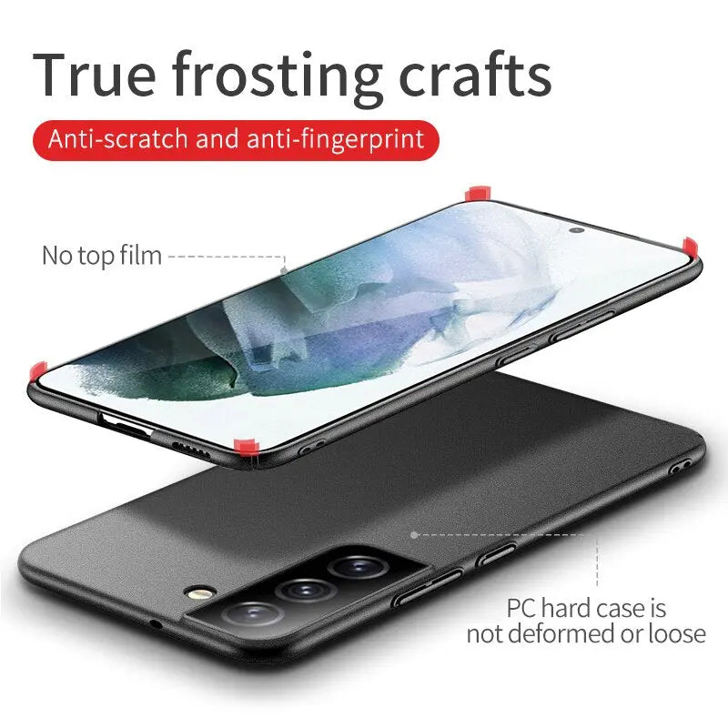 Pinnacle Ultra Slim Matte Case For Samsung Galaxy Phones - Pinnacle Luxuries