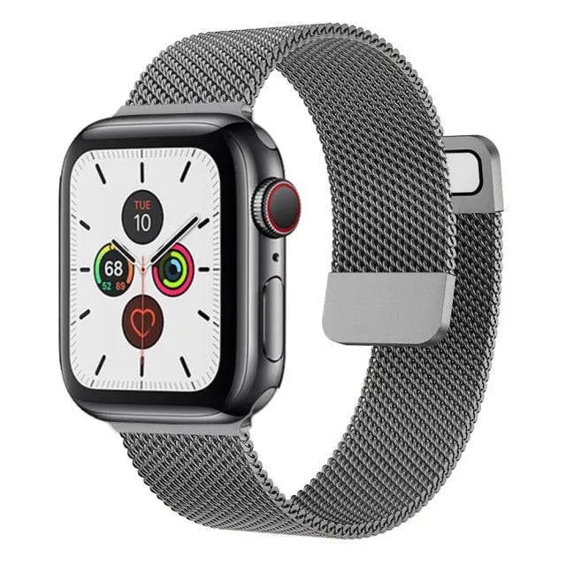 Premium Luxury Magnetic Loop Steel Band For Apple Watch Series 1 2 3 4 5 6 - Pinnacle Luxuries