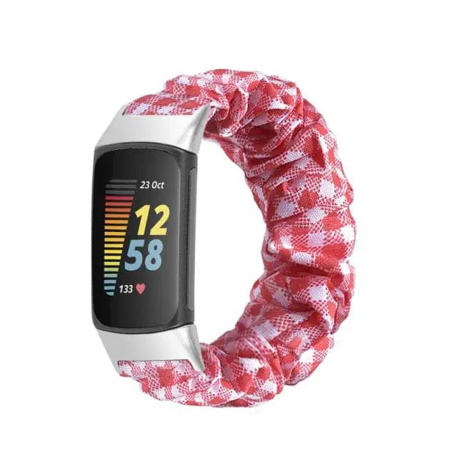 Scrunch Watch Band For Fitbit Charge 5 - Pinnacle Luxuries