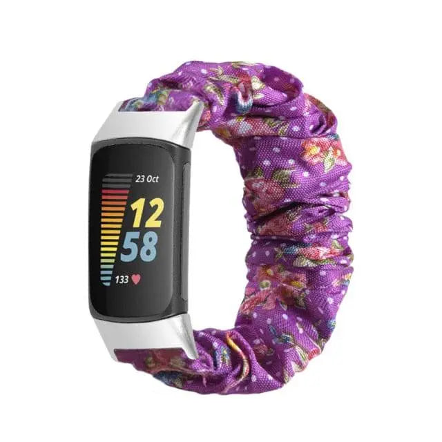 Scrunch Watch Band For Fitbit Charge 5 - Pinnacle Luxuries