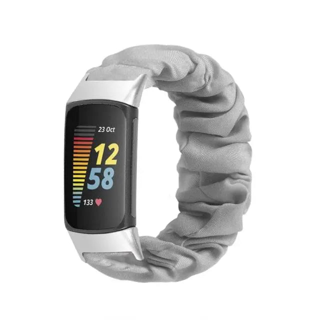 Scrunch Watch Band For Fitbit Charge 5 - Pinnacle Luxuries