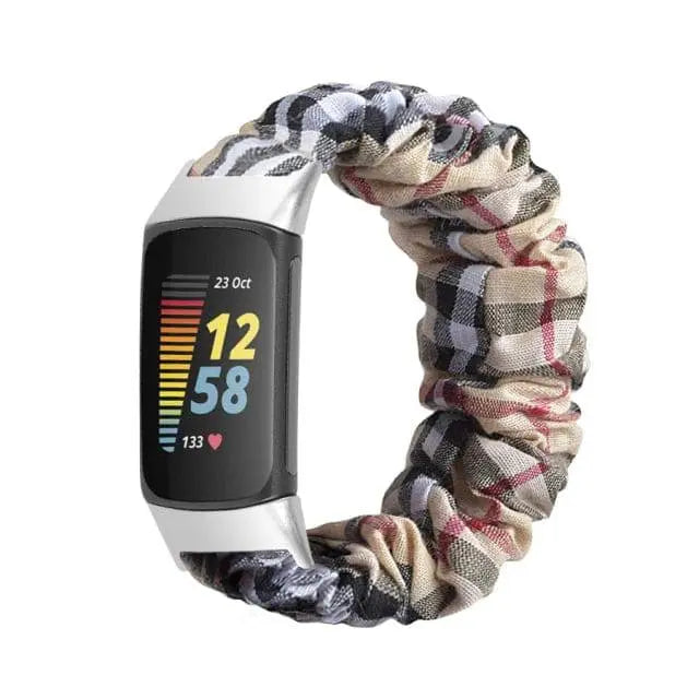 Scrunch Watch Band For Fitbit Charge 5 - Pinnacle Luxuries