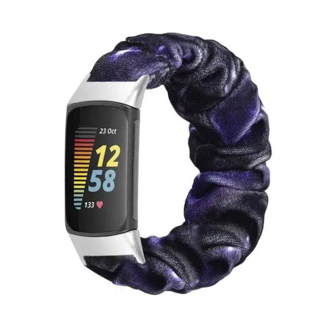 Scrunch Watch Band For Fitbit Charge 5 - Pinnacle Luxuries