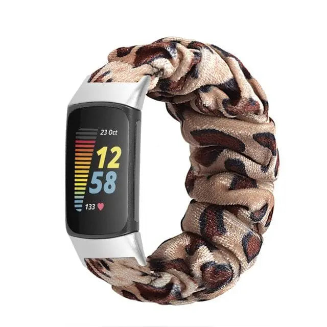 Scrunch Watch Band For Fitbit Charge 5 - Pinnacle Luxuries