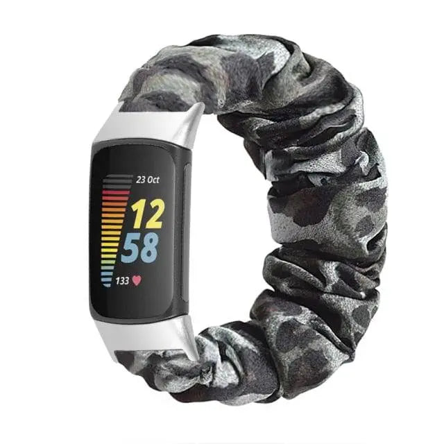 Scrunch Watch Band For Fitbit Charge 5 - Pinnacle Luxuries