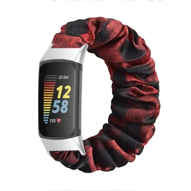 Scrunch Watch Band For Fitbit Charge 5 - Pinnacle Luxuries