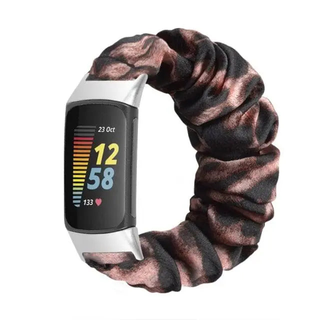 Scrunch Watch Band For Fitbit Charge 5 - Pinnacle Luxuries